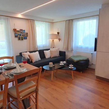 Chalet Schneevogul Grachen Bagian luar foto