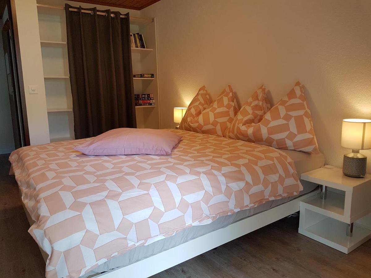 Chalet Schneevogul Grachen Bagian luar foto