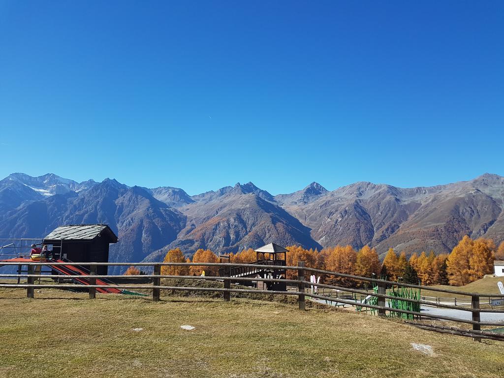 Chalet Schneevogul Grachen Bagian luar foto